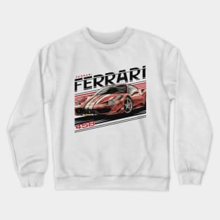 Ferrari 458 Italia Vintage Car Crewneck Sweatshirt